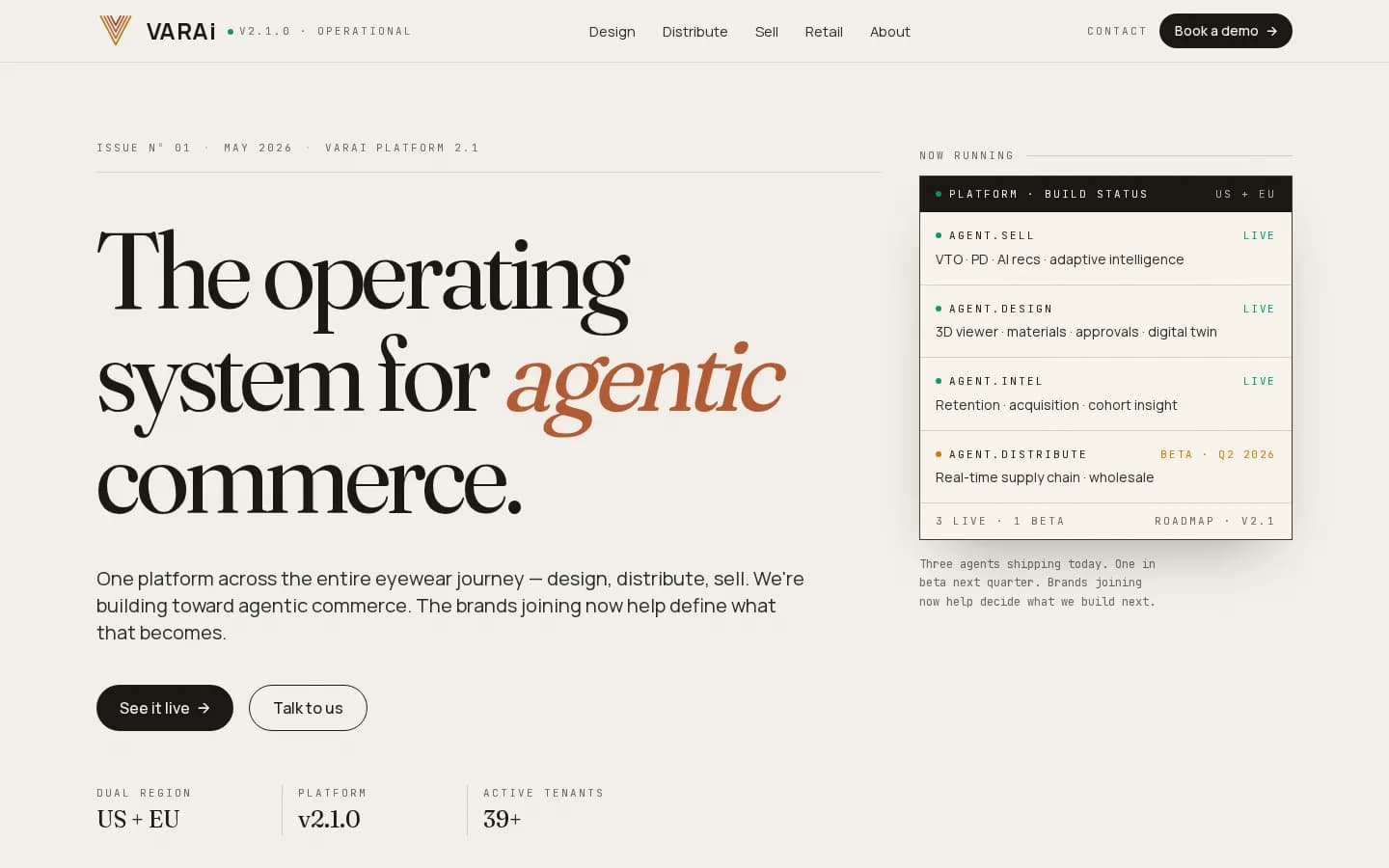varai.com: The operating system for agentic commerce